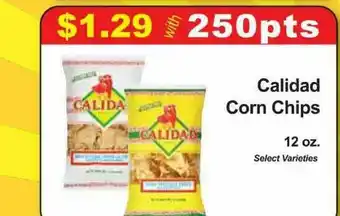 Market Basket Calidad Corn Chips offer