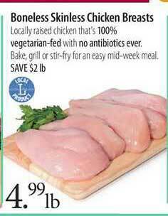 Market of Choice Boneless Skinless Chicken Breasts offer