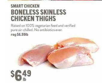New Seasons Market Smart Chicken Boneless Skinless Chicken Thighs offer
