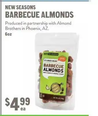 New Seasons Market New Seasons Barbecue Almonds offer
