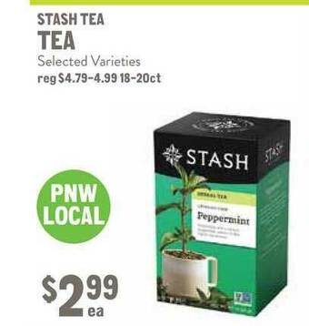New Seasons Market Stash Tea Tea offer