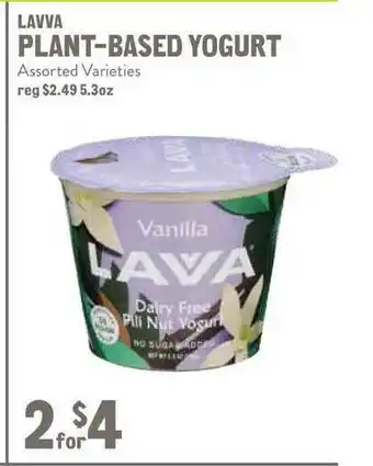 New Seasons Market Lavva Plant-based Yogurt offer