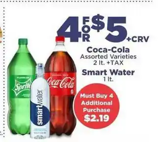 Northgate Market Coca-cola Or Smart Water offer