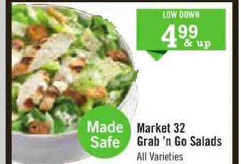 Price Chopper Market 32 Grab 'n Go Salads offer