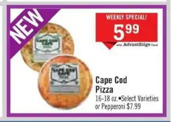 Price Chopper Cape Cod Pizza offer