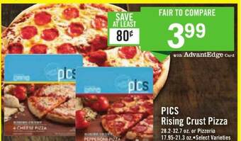 Price Chopper Pics Rising Crust Pizza offer