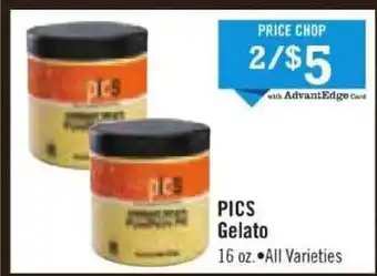 Price Chopper Pics Gelato offer