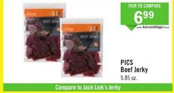 Price Chopper Pics Beef Jerky offer