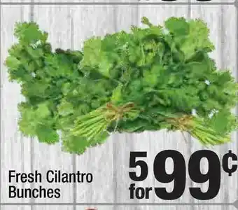 Super King Markets Fresh Cilantro Bunches offer