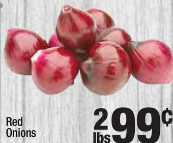 Super King Markets Red Onions offer