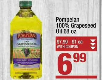 Super King Markets Pompeian 100% Grapeseed Oil offer