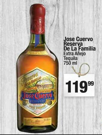 Super King Markets Jose Cuervo Reserva De La Familia offer