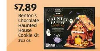 Aldi Benton's Chocolate Haunted House Cookie Kit offer
