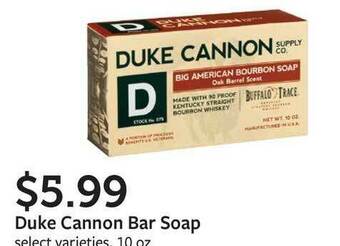 Fareway Duke Cannon Bar Soap offer
