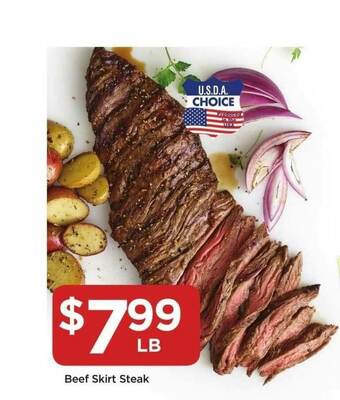 Food 4 Less Beef Skirt Steak offer