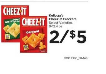 Food 4 Less Kellogg's Cheez-it Crackers offer