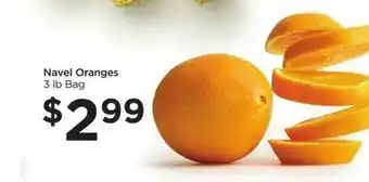 Food 4 Less Navel Oranges 3 Lb Bag offer