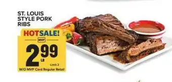 Food Lion St.louis Sytle Pork Ribs offer