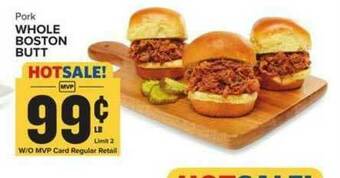 Food Lion Whole Boston Butt offer