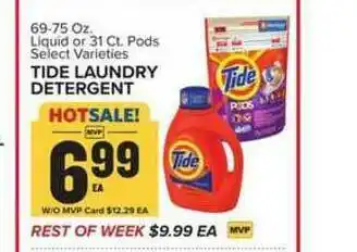 Food Lion Tide Laundry Detergent offer