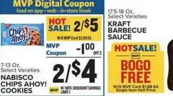 Food Lion Nabisco Chops Ahoy! Cookies, Kraft Barbecue Sauce offer