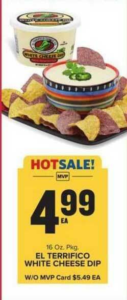 Food Lion El Terrifico White Cheese Dip offer