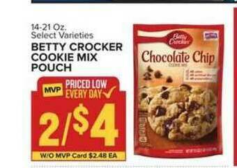 Food Lion Betty Crocker Cookie Mix Pouch offer