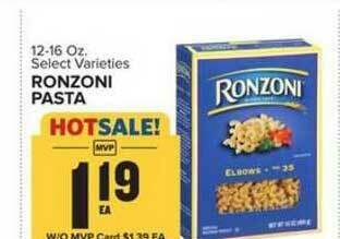 Food Lion Ronzoni Pasta offer