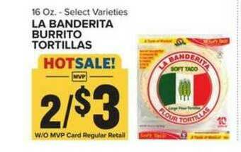 Food Lion La Banderita Burrito Tortillas offer