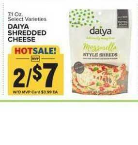 Food Lion Daiya Shredded Cheese offer