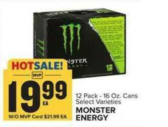 Food Lion Monster Energy offer