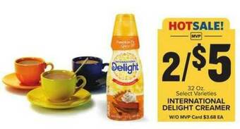 Food Lion International Delight Creamer offer