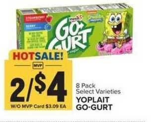 Food Lion Yoplait Go-gurt offer