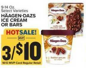 Food Lion Häagen-dazs Ice Cream Or Bars offer