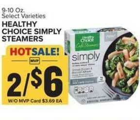 Food Lion Healthy Choice Simply Steamers offer