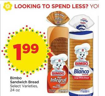 Foods Co Bimbo Sandwich Bread offer