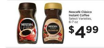 Foods Co Nescafé Clásico Instant Coffee offer