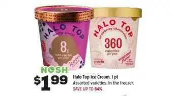 Grocery Outlet Halo Top Ice Cream offer