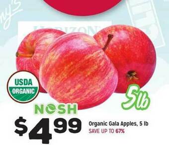 Grocery Outlet Organic Gala Apples offer