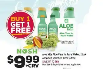 Grocery Outlet Aloe Vita Aloe Vera In Pure Water offer