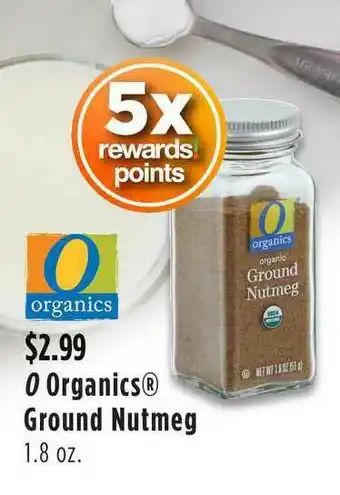 O Organics Ground Nutmeg