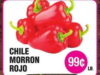 Carnicerias Jimenez Chile Morron Rojo offer