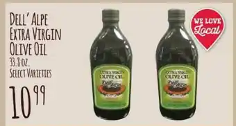 Jewel-Osco Dell' Alpe Extra Virgin Olive Oil offer