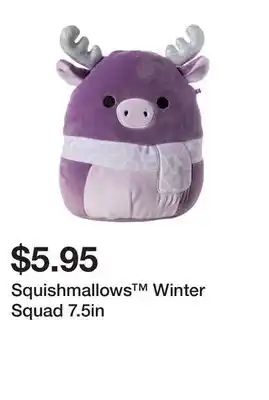 Five Below Squishmallows Winter Squad 7.5in offer
