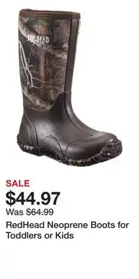 Cabela's RedHead Neoprene Boots for Toddlers or Kids offer