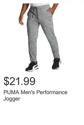 Costco PUMA Men's Performance Jogger offer