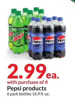 Hy-Vee Pepsi products offer