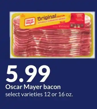 Hy-Vee Oscar Mayer bacon offer