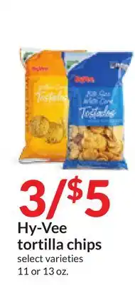 Hy-Vee Hy-Vee tortilla chips offer