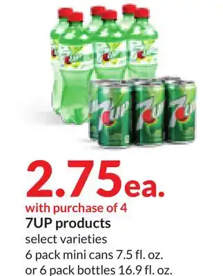 Hy-Vee 7UP products offer